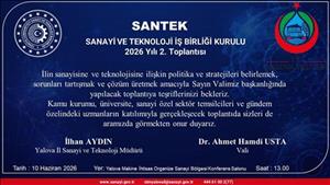 Sanayi ve Teknoloji İş Birliği Kurulu 2. Toplantısı